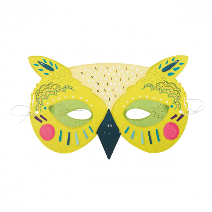 Set cu 6 masti animale, Moulin Roty [2]