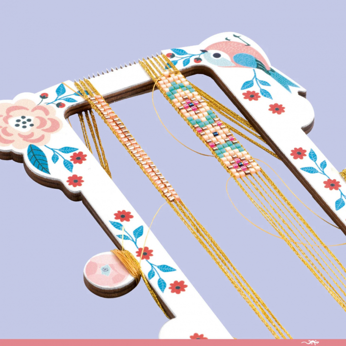Set de Confectionat Bratari din Margele, 10 Modele, Djeco [4]
