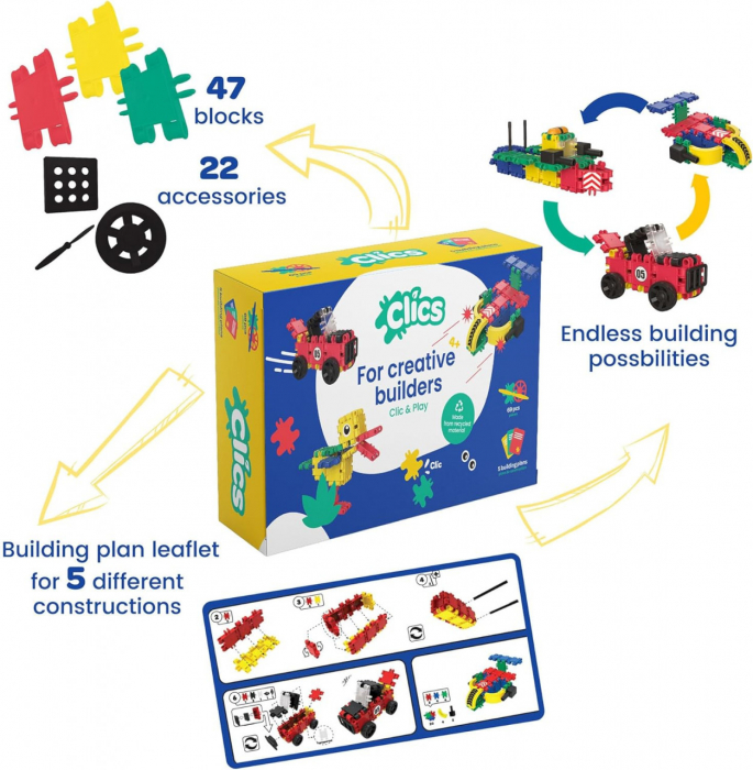Set de construit 5 in 1, Clicformers [4]