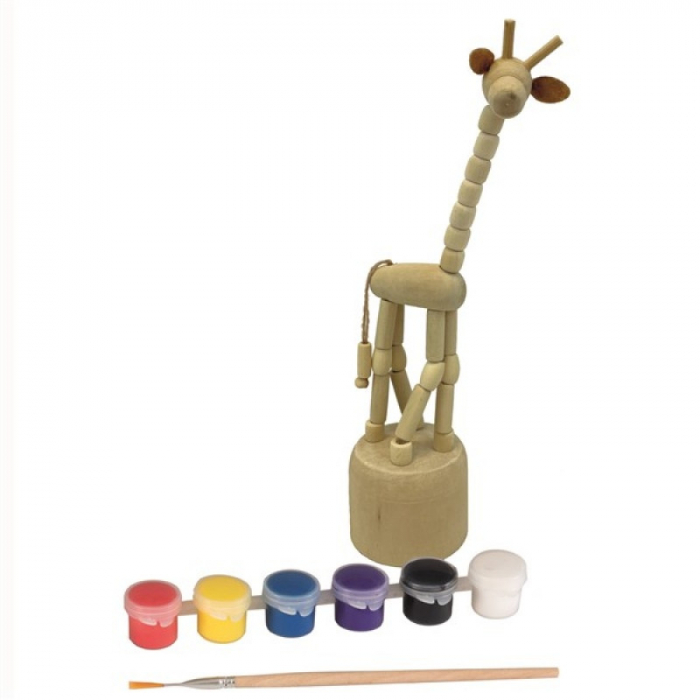 Set de pictat girafa din lemn, Egmont Toys [2]