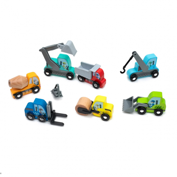 Set de vehicule pentru constructii, UMU Toys [4]