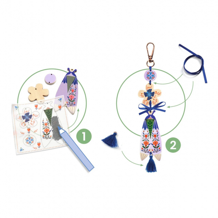 Set DIY Brelocuri si Accesorii, Djeco [3]