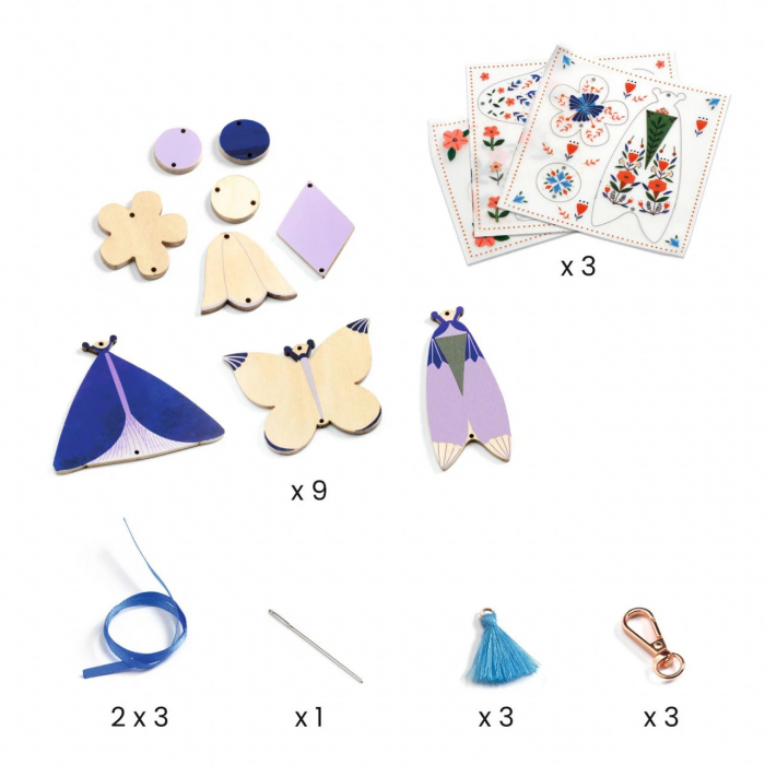 Set DIY Brelocuri si Accesorii, Djeco [4]