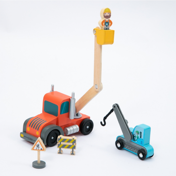 Set mare de vehicule pentru constructii, UMU Toys [4]