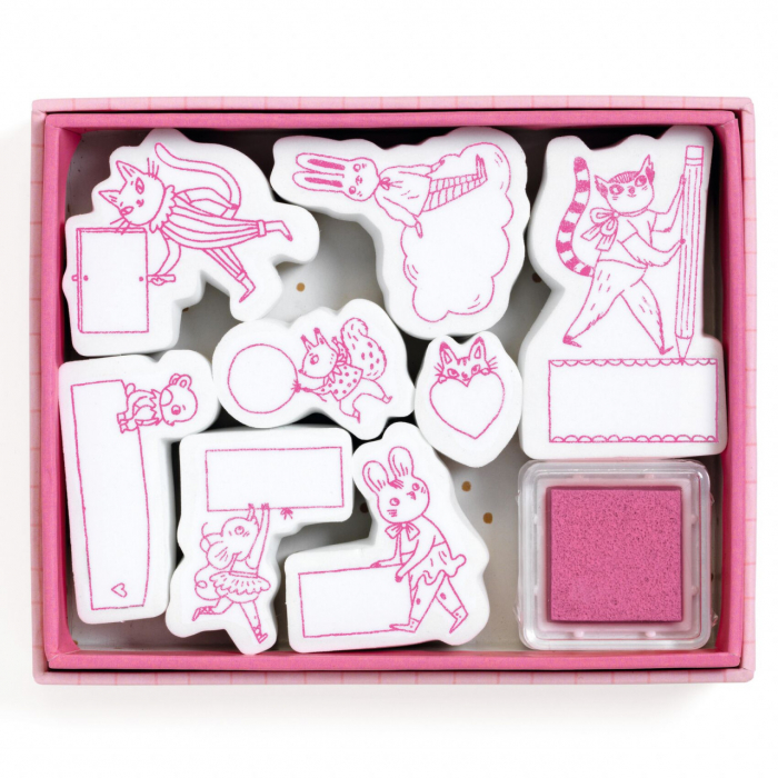 Set stampile mesaje Lucille, Djeco [2]