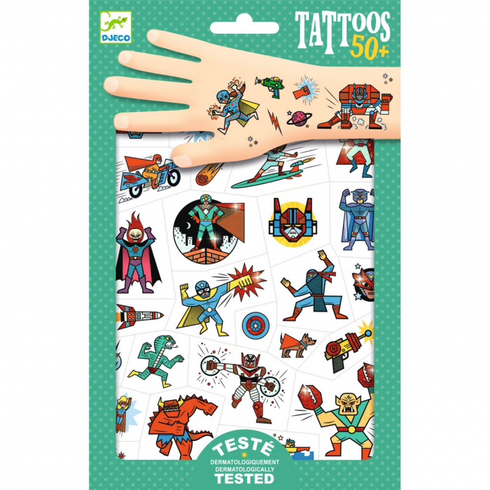 Tatuaje Supereroi, Djeco [1]
