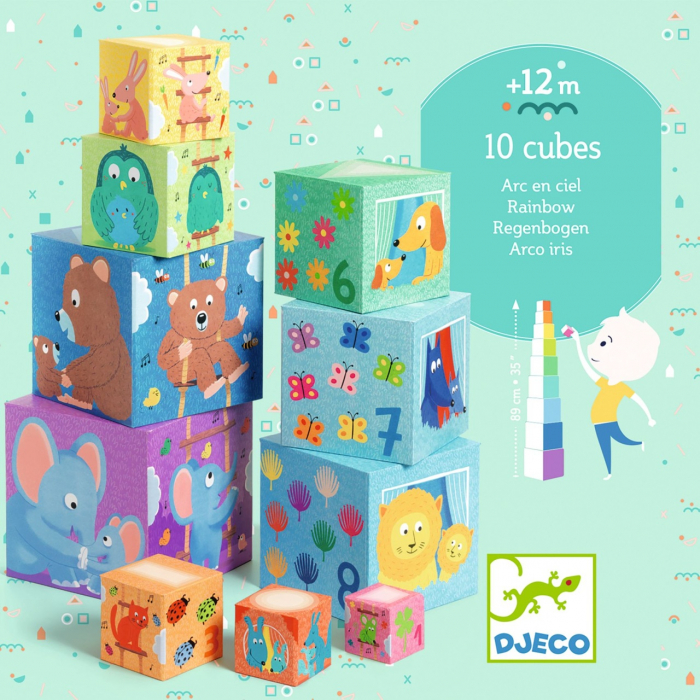 Turn de construit Curcubeu, Djeco [4]