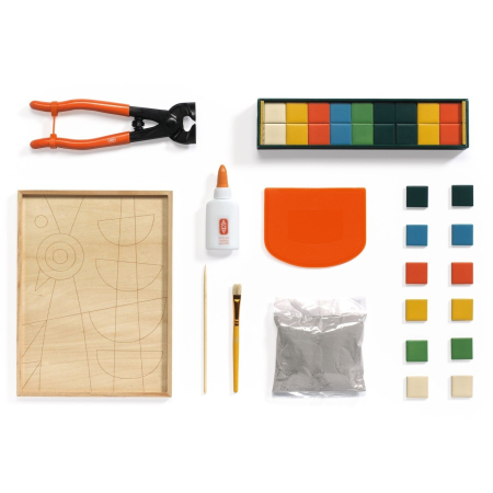 Atelier creativ pentru aulti Mozaic artistic 73, Djeco [1]