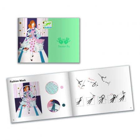 Atelier de brodat si cusut Fashion week, Djeco [2]