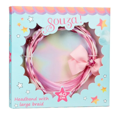 Bentita cu extensie impletita si funda, Souza! [2]