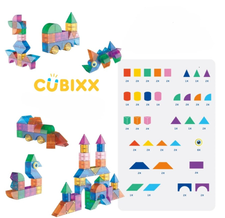 Blocuri magnetice Cubixx, 85 piese [3]