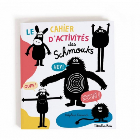 Carti - Caiet de activitati Monstruleti, Moulin Roty