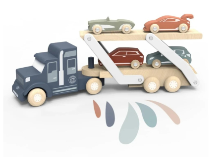 Vehicule - Camion transportor cu masinute, Speedy Monkey