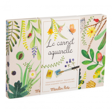 Arta - Carnet cu coli pentru pictura, Moulin Roty