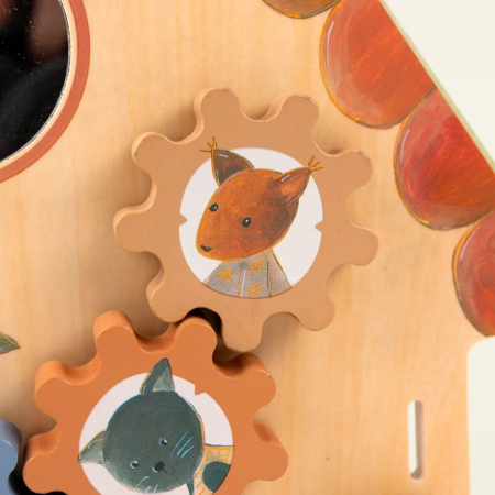 Casuta din lemn cu activitati, Egmont Toys [4]