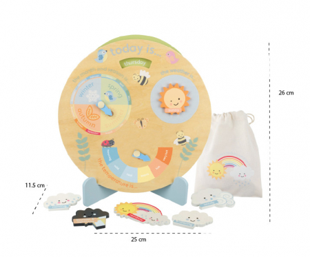 6 - 7 Ani - Ceas meteo, Orange Tree Toys