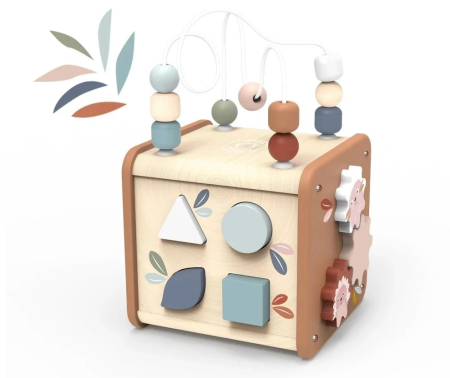 Jucarii - Cub educativ 5‑in‑1, Speedy Monkey