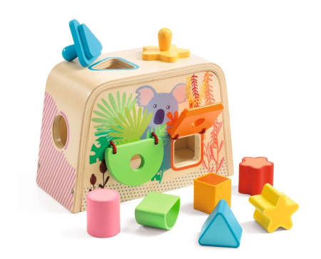 Cutie de sortat forme Multi Boita, Djeco [1]