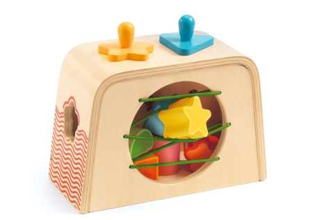 Cutie de sortat forme Multi Boita, Djeco [2]