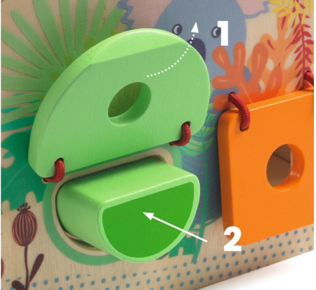 Cutie de sortat forme Multi Boita, Djeco [5]