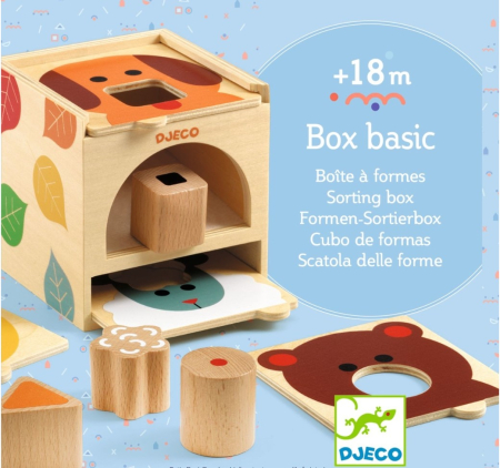 Cutie sortatoare Basic Box, Djeco [3]
