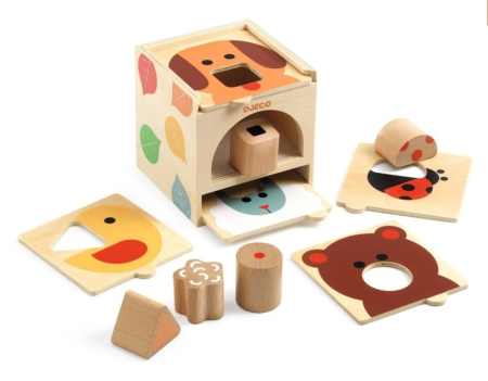 Cutie sortatoare Basic Box, Djeco [1]