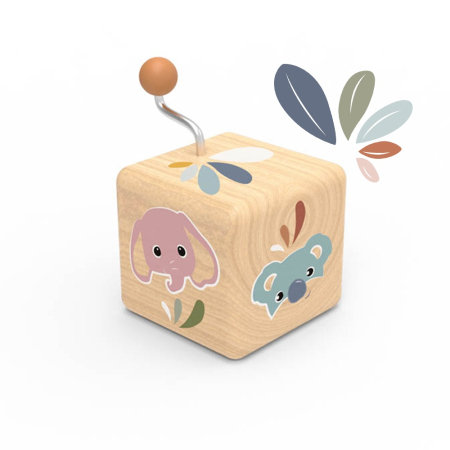 Cutiuta muzicala din lemn, Speedy Monkey [2]