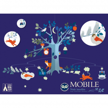 5 - 6 Ani - Decoratie mobila camera copilului Noapte buna, Djeco