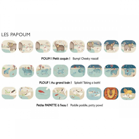 Discuri cu povesti Animale vesele, Moulin Roty [2]