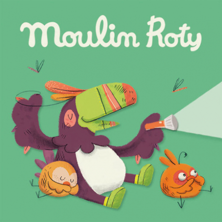 7 - 8 Ani - Discuri cu povesti Jungla, Moulin Roty