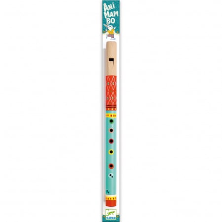 Instrument muzical Flaut din Lemn, 6 Note, Djeco [2]