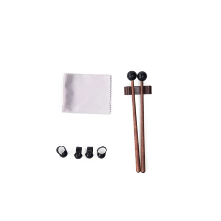 Instrument muzical Toba metalica rosie, Moulin Roty [3]