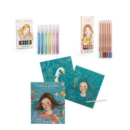 Joc creativ de razuit Les Rosalies, Moulin Roty [2]