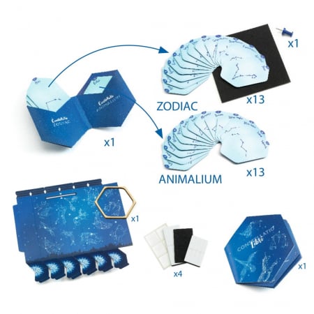 Joc creativ DIY Constelatii, Djeco [1]
