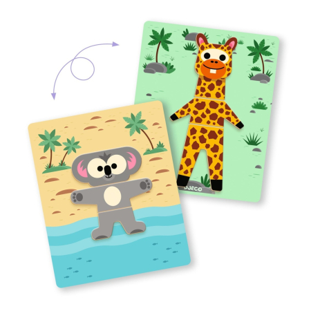 Joc cu magneti Mix'n'match, Djeco [1]