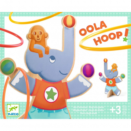 De exterior - Joc de Indemanare cu Inele, Oola Hoop, Djeco