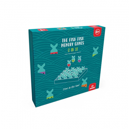 Educative - Joc de memorie cu pesti 6 in 1, Svoora