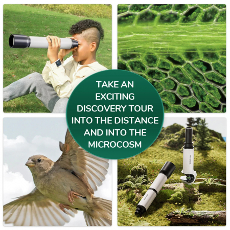 Joc STEM Microscop si Telescop 2 in 1, TopBright Toys [3]