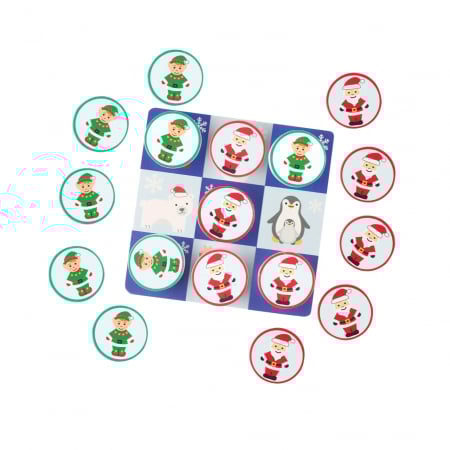 De Craciun - Joc tic tac toe din lemn varianta de sarbatori, Orange Tree Toys