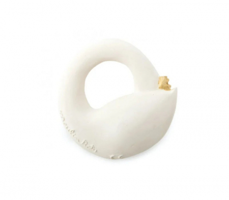 Jucarie Gingivala Gasca Olga, Inel Dentitie 100% Cauciuc Natural, Moulin Roty [1]