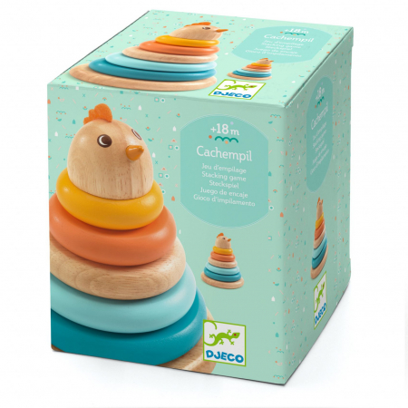 De construit - Jucarie Montessori Turn Puisor, Djeco
