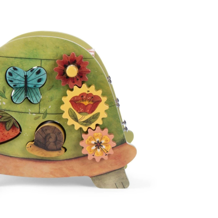 Jucarie multifunctionala din lemn Testoasa, Moulin Roty [4]