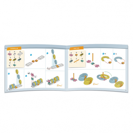 Kit STEM de construit cu tuburi flexibile, Gigo Toys [3]