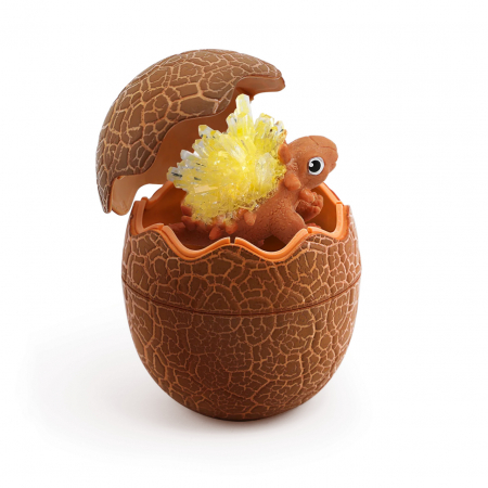 Jucarii - Kit STEM de crestere a dinozaurilor de cristal - Ankylosaurus, TopBright Toys