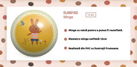 Minge Iepuras si Pisicuta, 12 cm, cu Valva, din PVC [2]