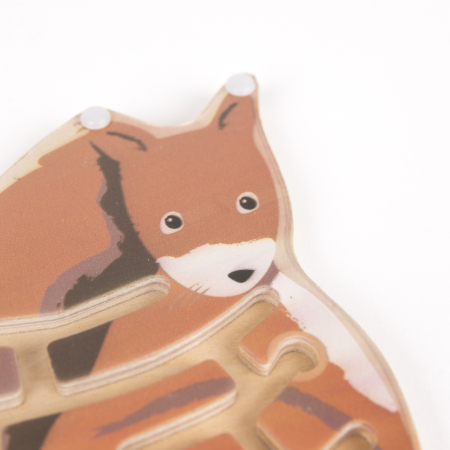 Mini labirint magnetic din lemn, Egmont Toys [3]