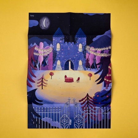 O lume bizara - poster cu stickere, Londji [4]