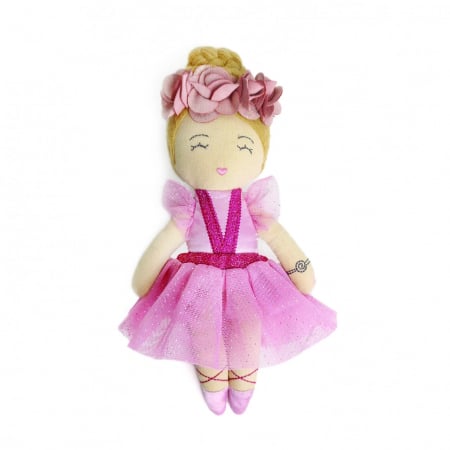 Papusa Balerina Carmen, 20 cm, din Material Textil, Svoora [1]
