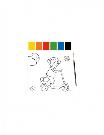 Planse preilustrate pentru pictura Vehicule, Moulin Roty [3]