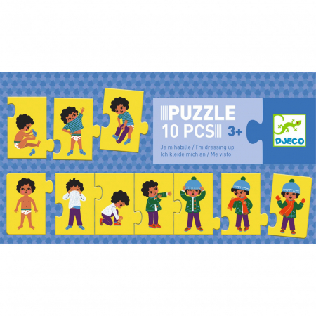 Puzzle Ma imbrac singur, Djeco [2]